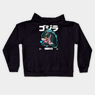 Chibi Gojira Kids Hoodie